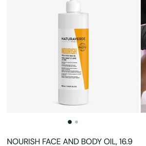 Nourish Face and Body Oil - White and Orange